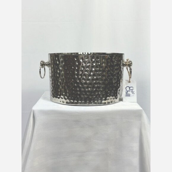 🎄 🎉 Stainless 3-Bottle Wine Chiller/Bucket - Picture 3 of 6